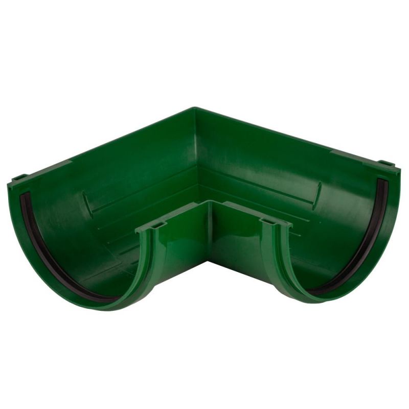 Docke / Деке Standart Угловой элемент желоба 90° универсальный Зеленый