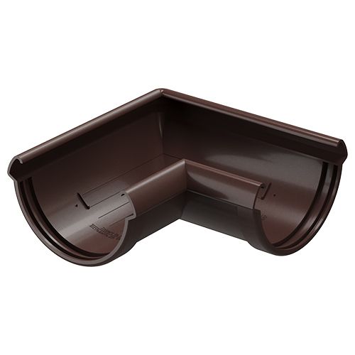 Docke / Деке Standart Угловой элемент желоба 90° универсальный Светло-коричневый