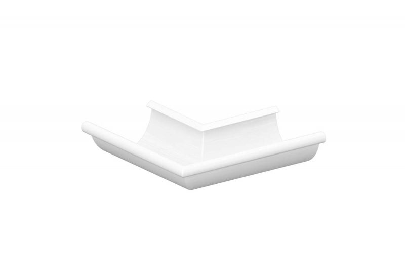 Угол желоба наружный D125х90 градусов GS