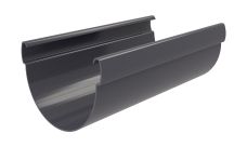 Желоб ПВХ стандарт 3м графит, 135х90мм.