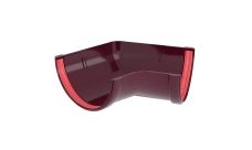 Угол желоба 135° универсальный  ПВХ стандарт бордо, 120х90мм