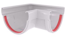 Угол желоба внешний, 90 градусов PE