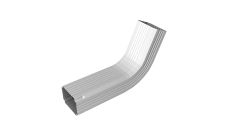 Колено трубы гофрированное PE