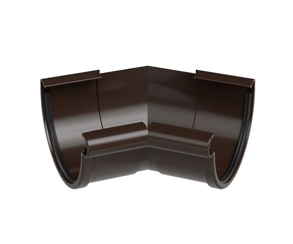 Внутренний угол 90°  для желоба 135 мм ПВХ