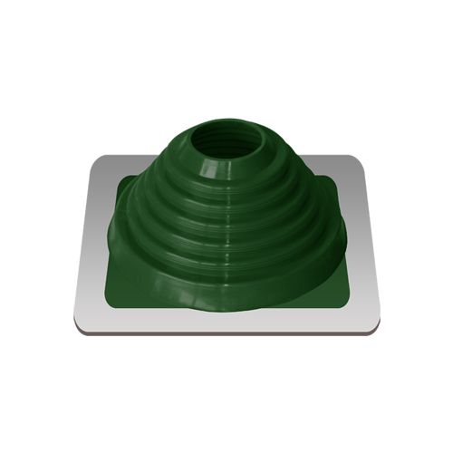 Кровельная проходка прямая №7 зеленая