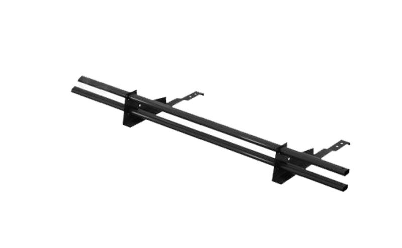 Комплект трубчатого снегозадержания BORGE 3 м для черепичной кровли, черный