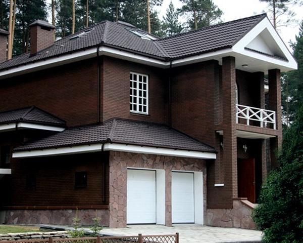 Композитная черепица Luxard Roman мокко