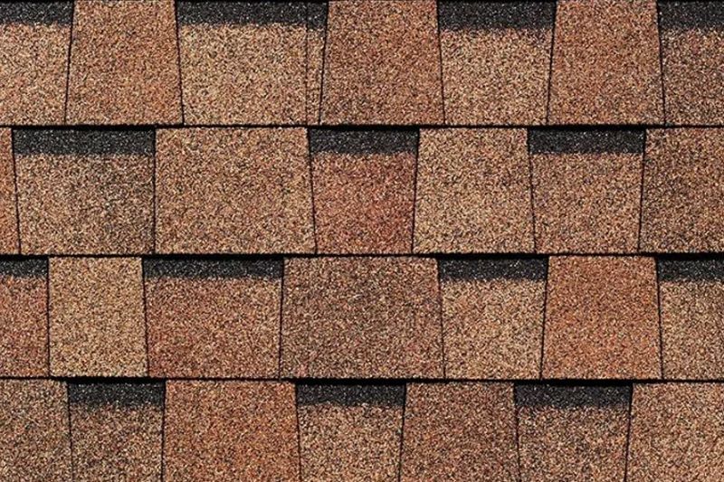 Многослойная ламинированная черепица Docke / Деке PIE STANDARD DRAGON, Светло-коричневый