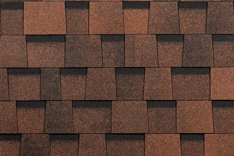 Многослойная ламинированная черепица Docke / Деке Pie Lux Dragon,Кофе