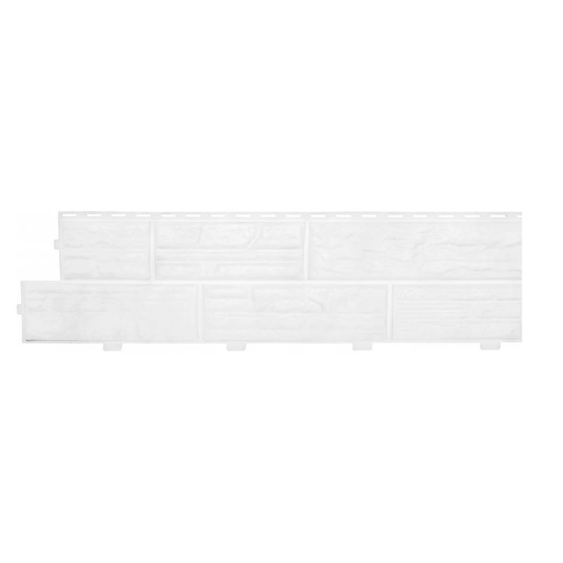 Альта-Профиль Формованный Сайдинг | Сланцевая Порода, Белый