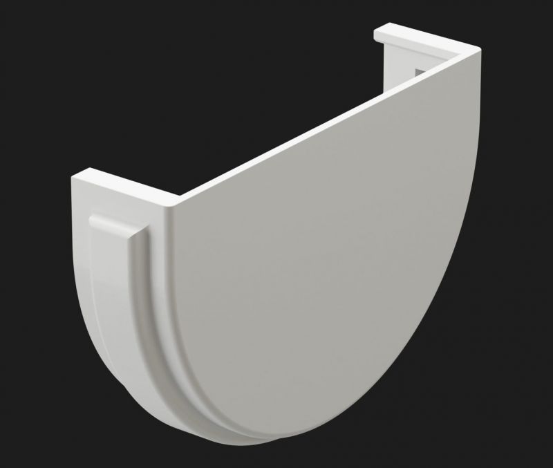 Docke / Деке STAL PREMIUM Заглушка желоба D125