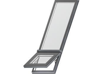 Мансардное окно REHAU Комбинированное Белое, 79 х 206
