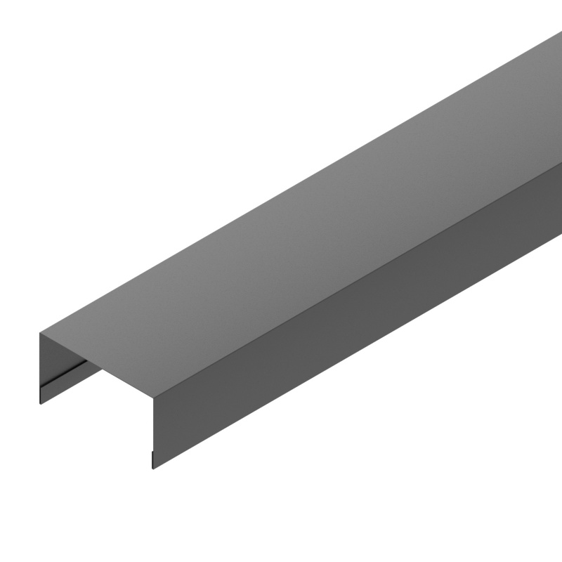 Горизонтальный П-образный профиль SV9,2 Сталь PE (Zn180) 0,5мм RoofTop Glance