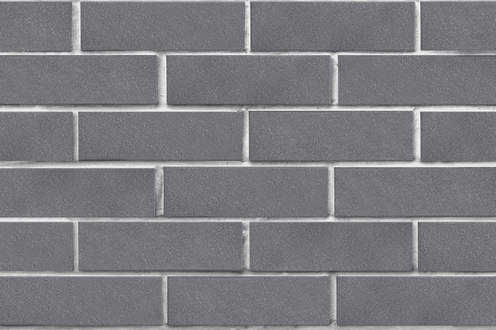 Кирпич клинкерный ЛСР Эльфюс серебристый гладкий 250*85*65 мм