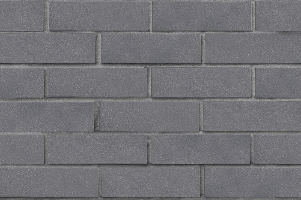 Кирпич клинкерный ЛСР Эльфюс серебристый гладкий 250*85*65 мм