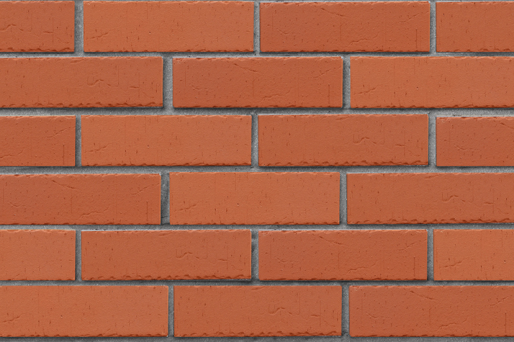 Кирпич клинкерный ЛСР Кембридж красный винтаж 250*85*65 мм