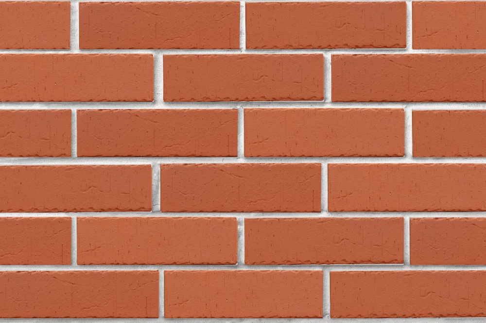 Кирпич клинкерный ЛСР Кембридж красный винтаж 250*85*65 мм