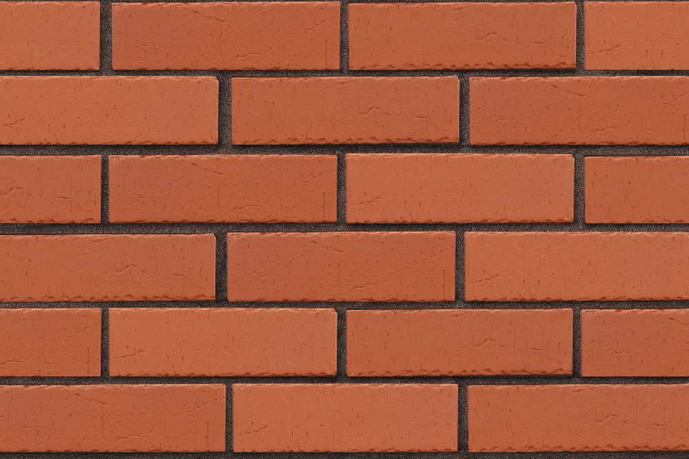 Кирпич клинкерный ЛСР Кембридж красный винтаж 250*85*65 мм