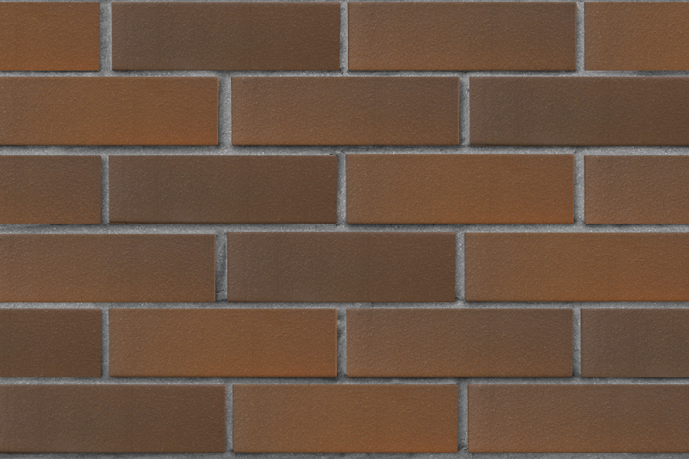 Кирпич облицовочный пустотелый ЛСР светло-коричневый флэш ультра гладкий, 250*120*65 мм