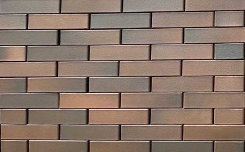 Кирпич облицовочный пустотелый ЛСР светло-коричневый флэш ультра гладкий, 250*120*65 мм