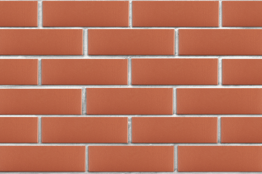 Кирпич облицовочный ЛСР красный гладкий, утолщенные стенки, F-100, 250*120*65 мм