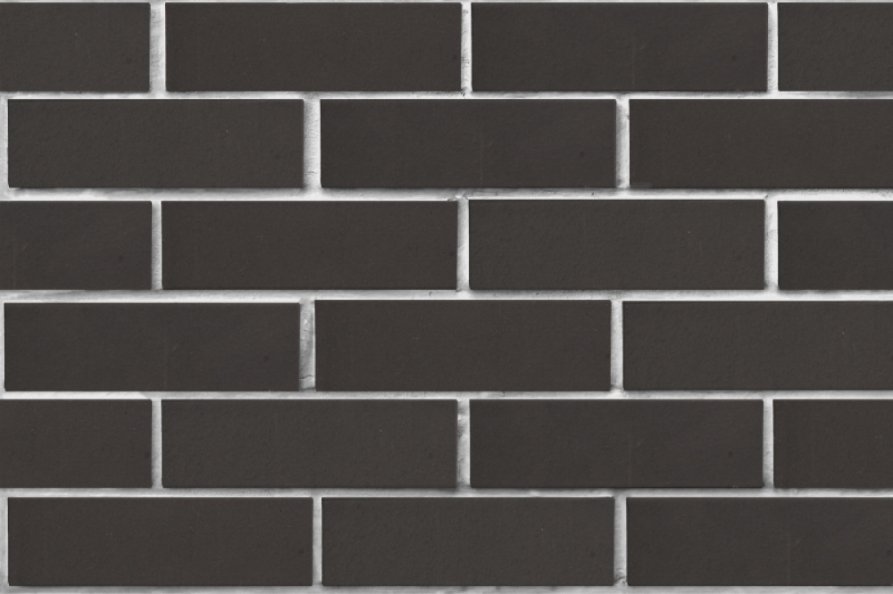 Кирпич облицовочный ЛСР графитовый гладкий, 250*120*65 мм