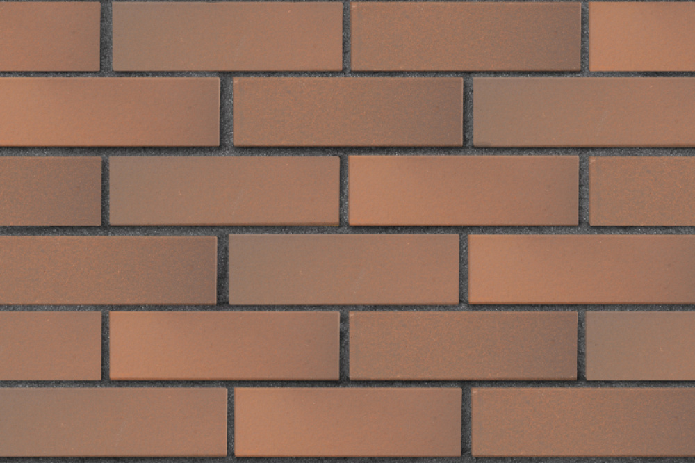 Кирпич облицовочный ЛСР коричневый гладкий, утолщенные стенки, М175, 250*120*65 мм