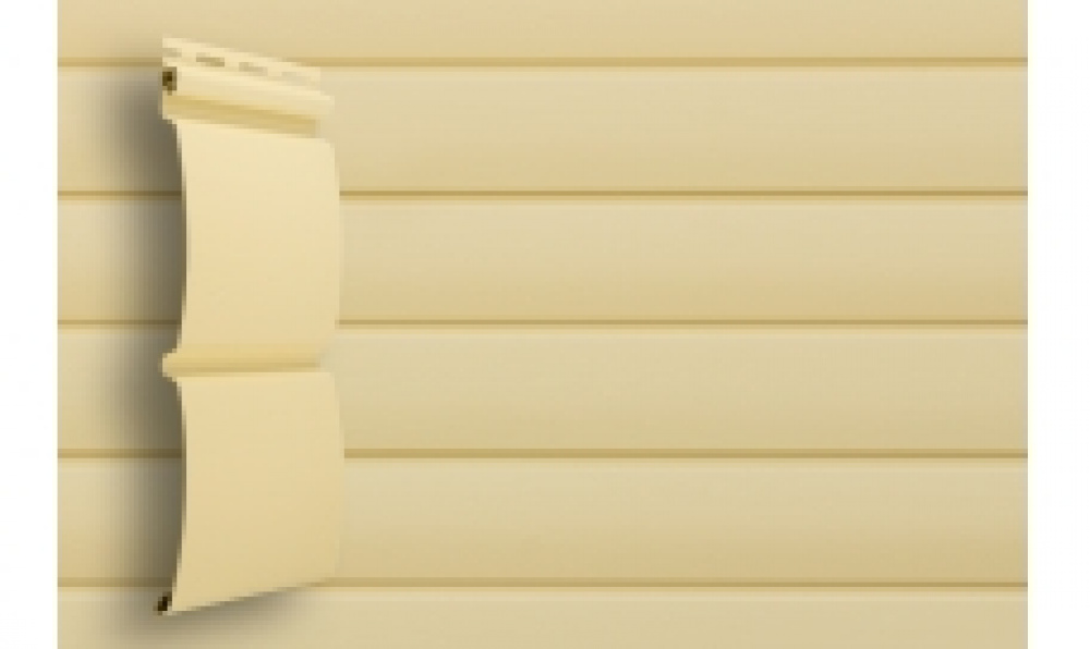 Блок-хаус 3,00 двухслойный Grand Line ванильный