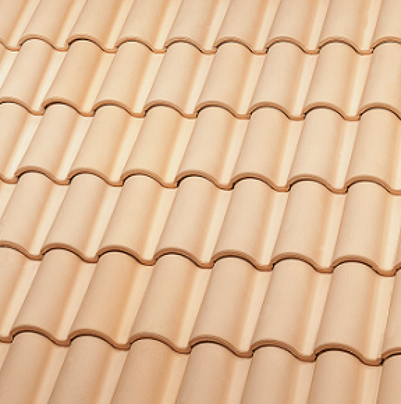 Керамическая черепица двухволновая ЦВЕТ PAJA