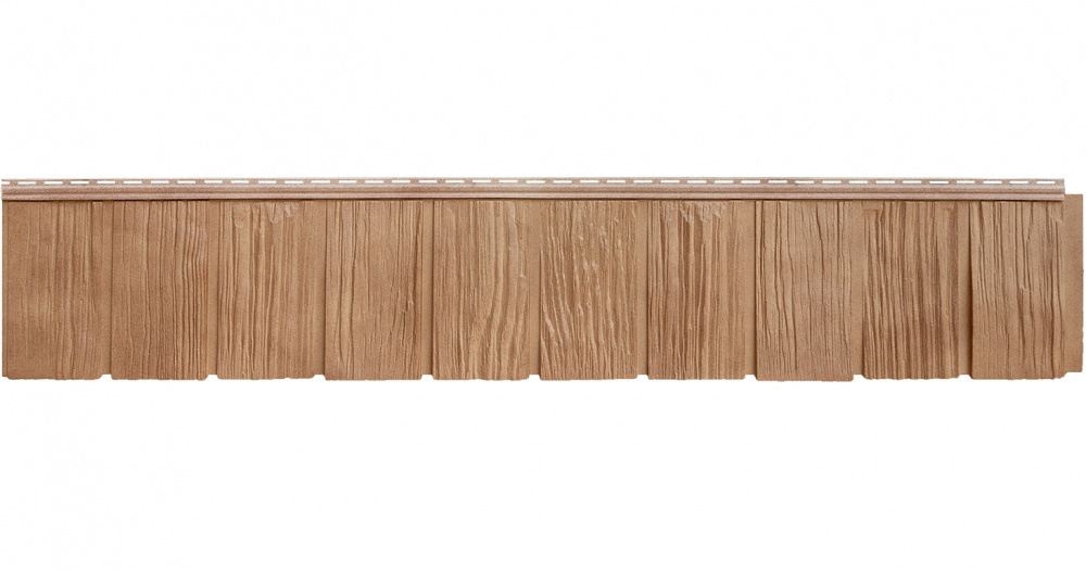 Фасадная панель Grand Line Я-Фасад Сибирская дранка Янтарь