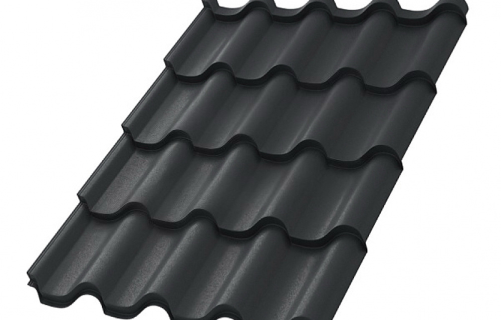 Металлочерепица МП Монтерроса-XL (MattMP-20-7024-0.5)