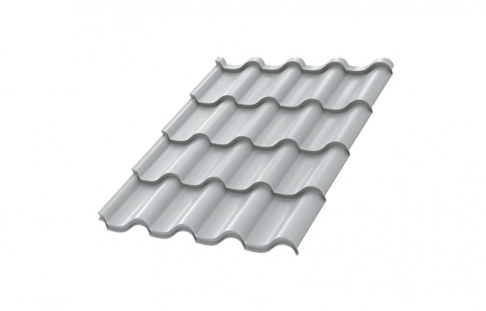 Металлочерепица МП Монтерроса-M NormanMP (ПЭ-01-9002-0.5)