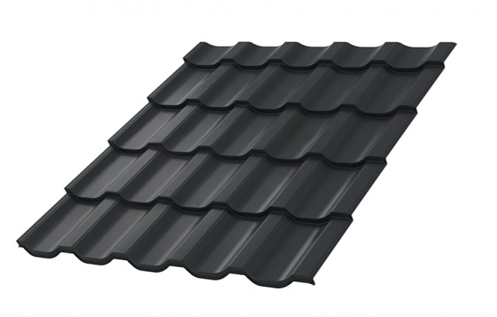 Металлочерепица МП Трамонтана-X NormanMP (ПЭ-01-9005-0.5)