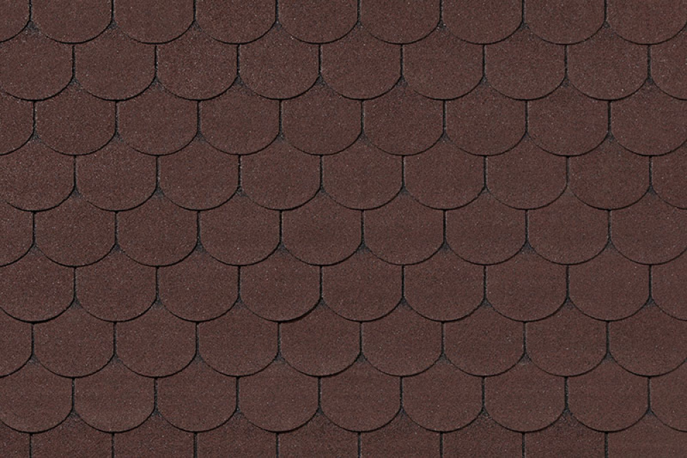 Гибкая черепица Shingle Roofshield Family LITE Готик Коричневый