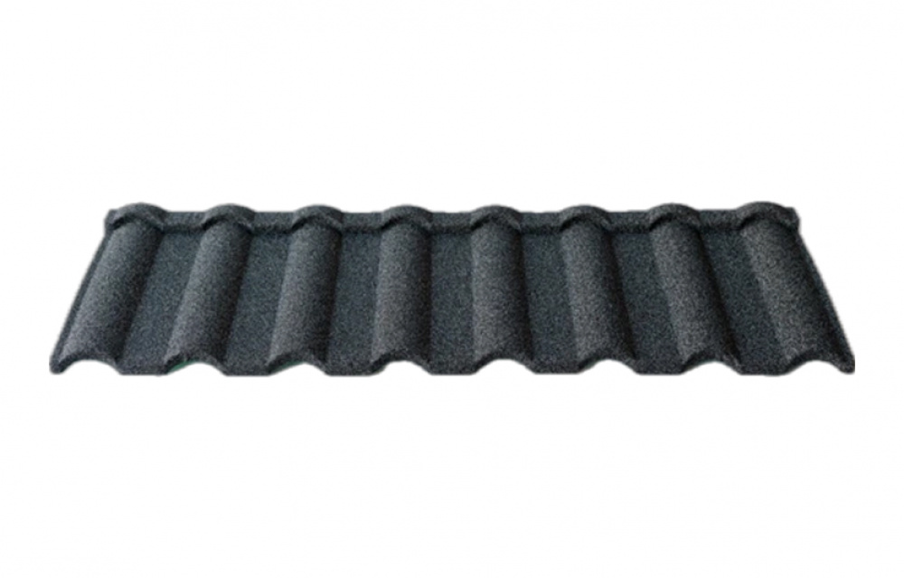 Композитная черепица TimsTile Милано 1340*420 мм Черно-белый (14)