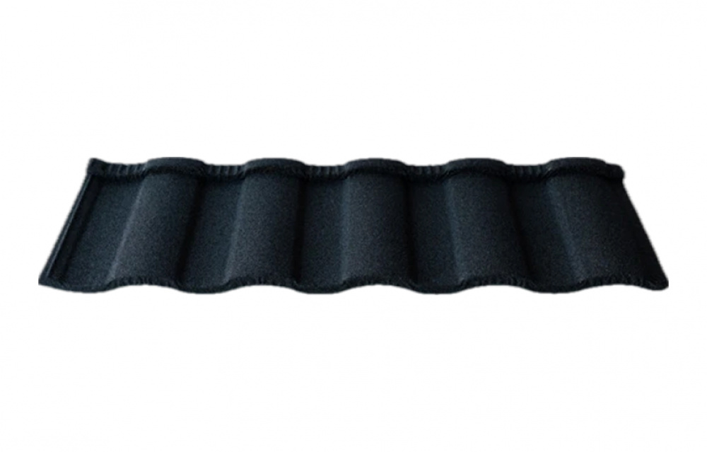 Композитная черепица TimsTile Роман 1340*420 мм Черный (15)