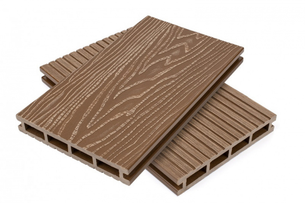 ДОСКА ТЕРРАСНАЯ Locust Тик/ Мербау 3000 х 138 х 23