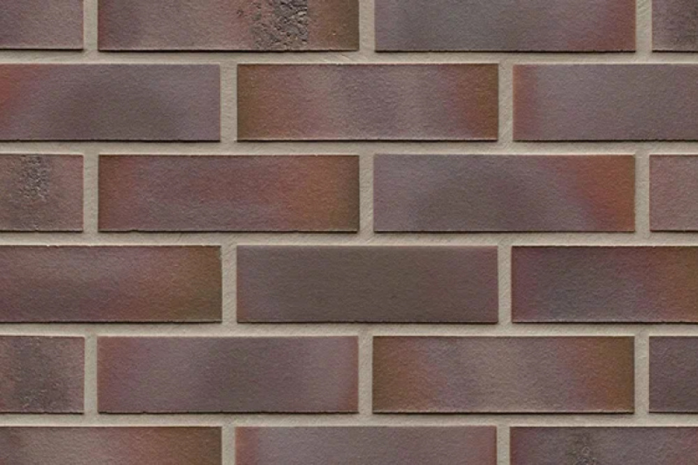 Клинкерная облицовочная плитка ручной формовки Feldhaus Klinker NF 14 R581 salina carmesi maritimo 240*71*14 мм