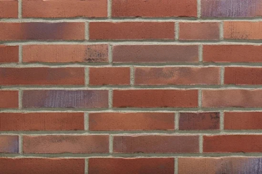 Клинкерная плитка Stroeher Handstrich 392 rotrost шероховатая, 240*52*14 мм