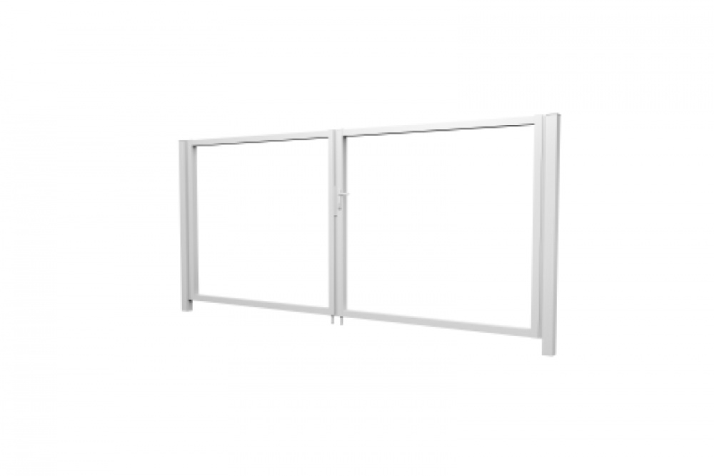 Ворота Жалюзи Texas 1,5х3,6 без заполнения (ламель 125 мм)