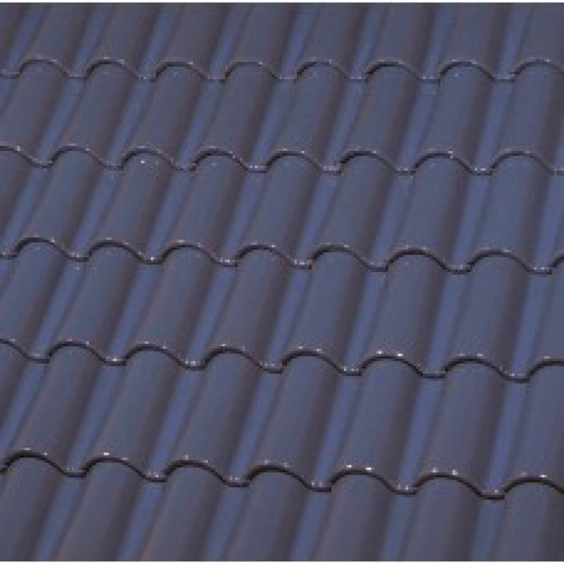 Керамическая черепица Монах и Монашка ГЛАЗУРЬ ЕТ5*1 BLUE