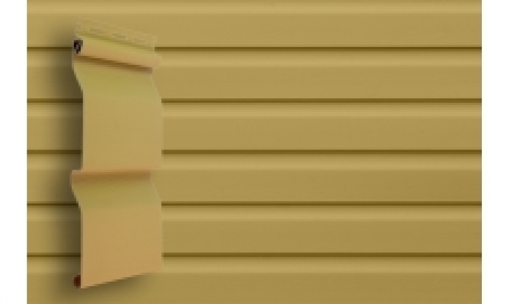 Сайдинг 3,6 двухслойный Grand Line карамельный