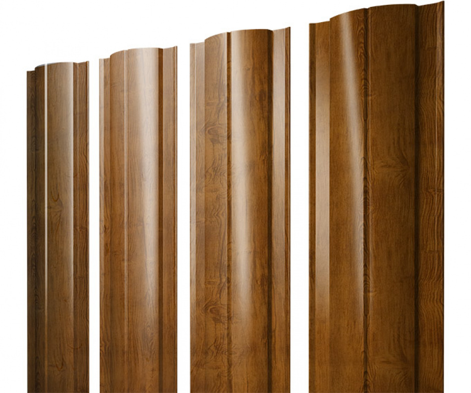 Штакетник Круглый 0,45 Print-double Elite