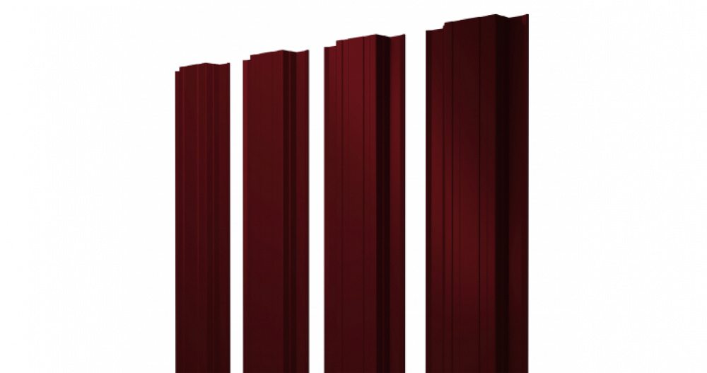 Штакетник Прямоугольный 0,4 PE-Matt-Double