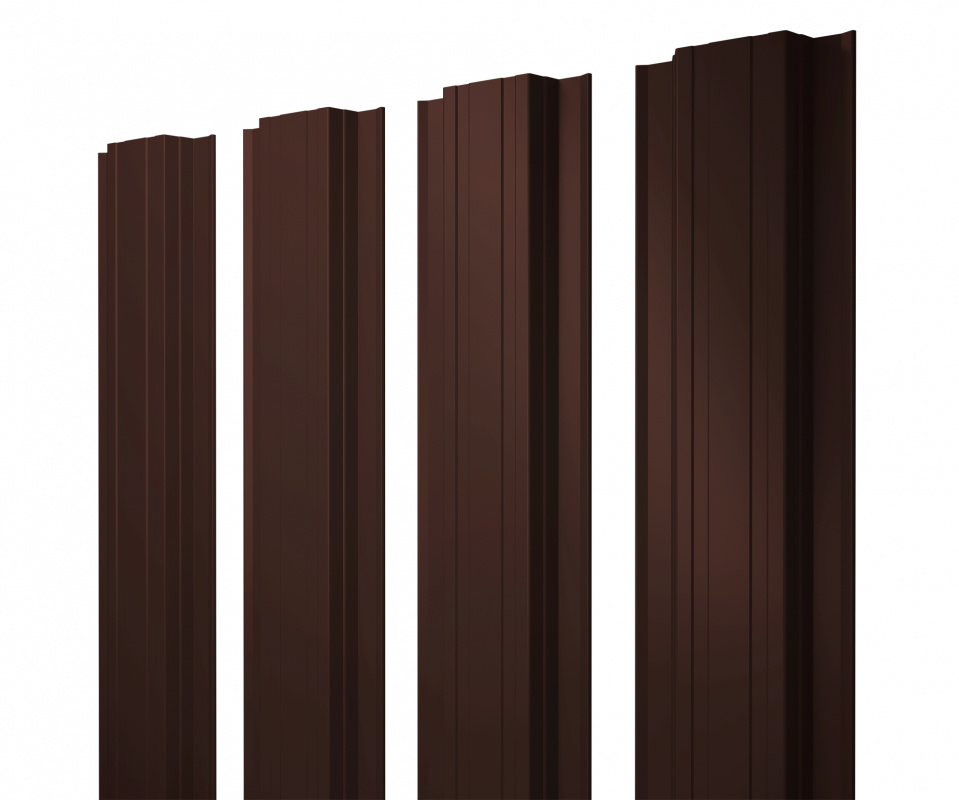 Штакетник Прямоугольный 0,5 Satin Мatt