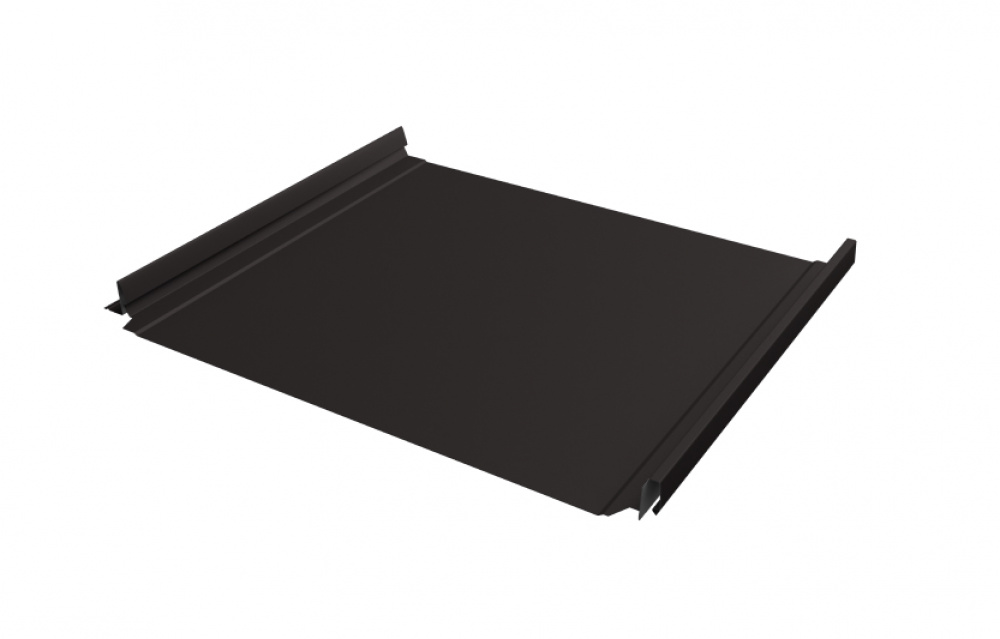 Кликфальц Pro Grand Line 0,45 Drap с пленкой на замках RR 32 темно-коричневый