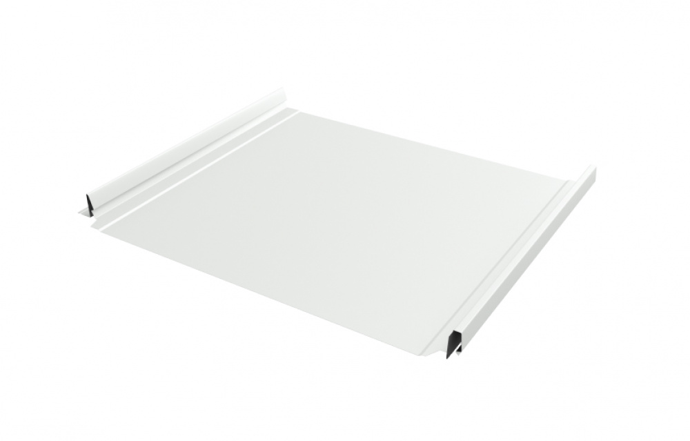 Кликфальц Pro Grand Line 0,45 Drap TX с пленках на замках RAL 9003 сигнальный белый