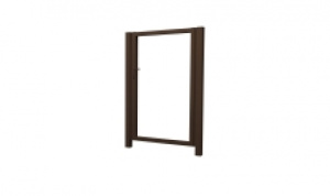 Калитка Жалюзи 2,0х1,5 без заполнения