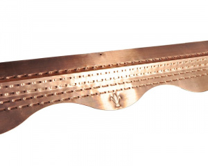 МЕДНАЯ ПЛАНКА AQUASYSTEM (АКВАСИСТЕМ) STOPMOSS 1М /1 ШТ