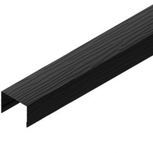 Горизонтальный П-образный профиль на столб 60 Сталь  PE MATT (Zn140) 0,45мм Super Matt